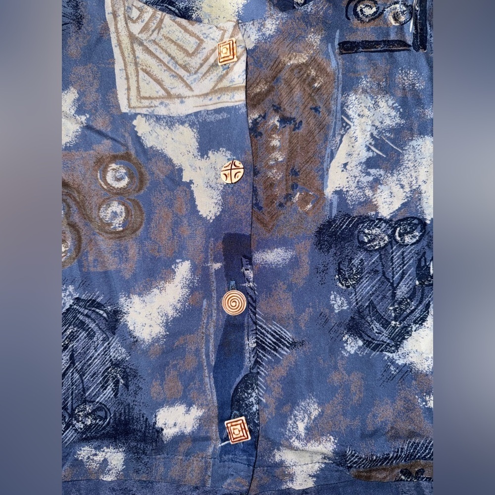 Casual Corner Patterned Blouse - Picture 2 of 4